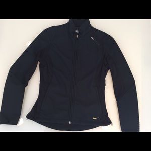 Nike Women Jacket Black Sphere Pro Full Zipper S